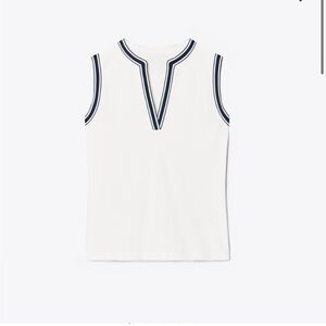 TECH PIQUÉ TUNIC TANK Tory Burch